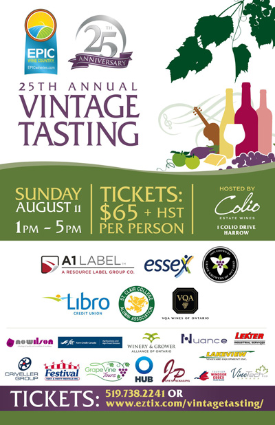 EPIC 25th Annual Vintage Tasting