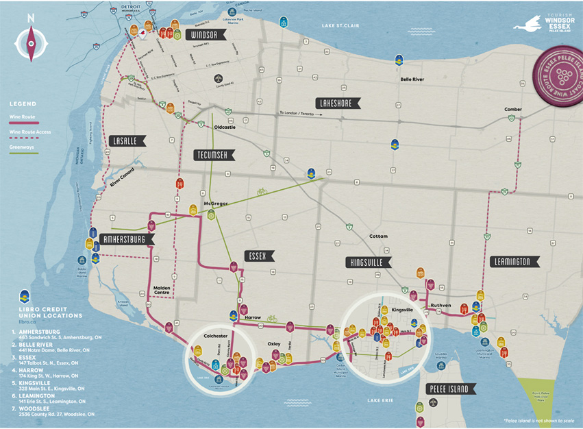 Wine Route Map
